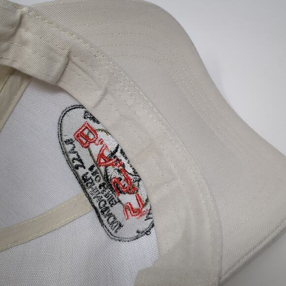 B.A.S.S. Fishing Pro Series Slideback Baseball Cap Beige One Size Embroidered - Picture 8 of 9